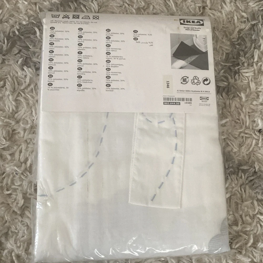 IKEA kids curtains with tiebacks